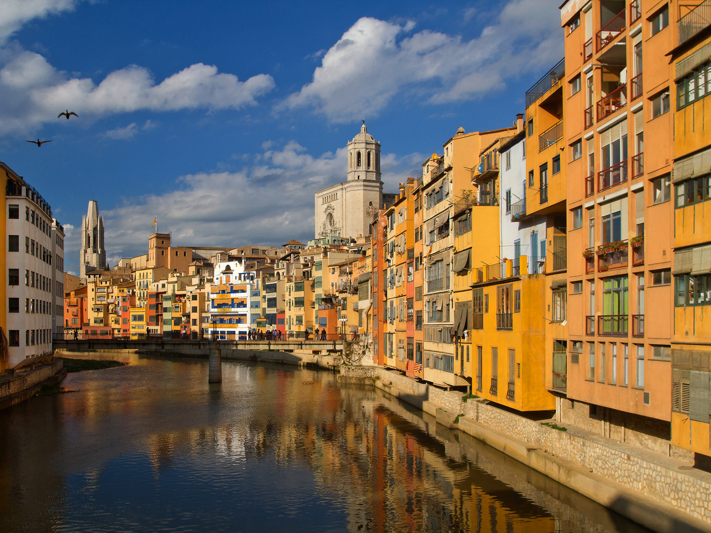 Girona am Rio Onyar